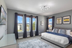 8 bedrooms, iron/ironing board, travel cot, WiFi