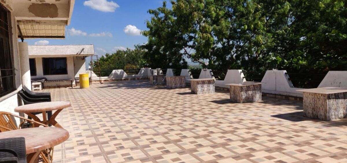 Majoituspaikan julkisivu