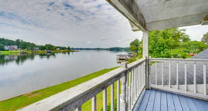 Waterfront Sparta Retreat w/ Dock, Deck & Grill