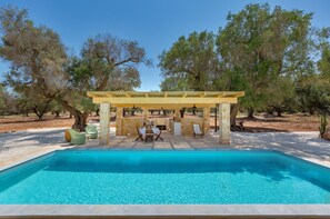Piscina externa sazonal