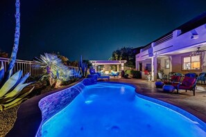 Una piscina climatizada