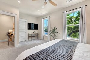 4 bedrooms, in-room safe, iron/ironing board, travel crib