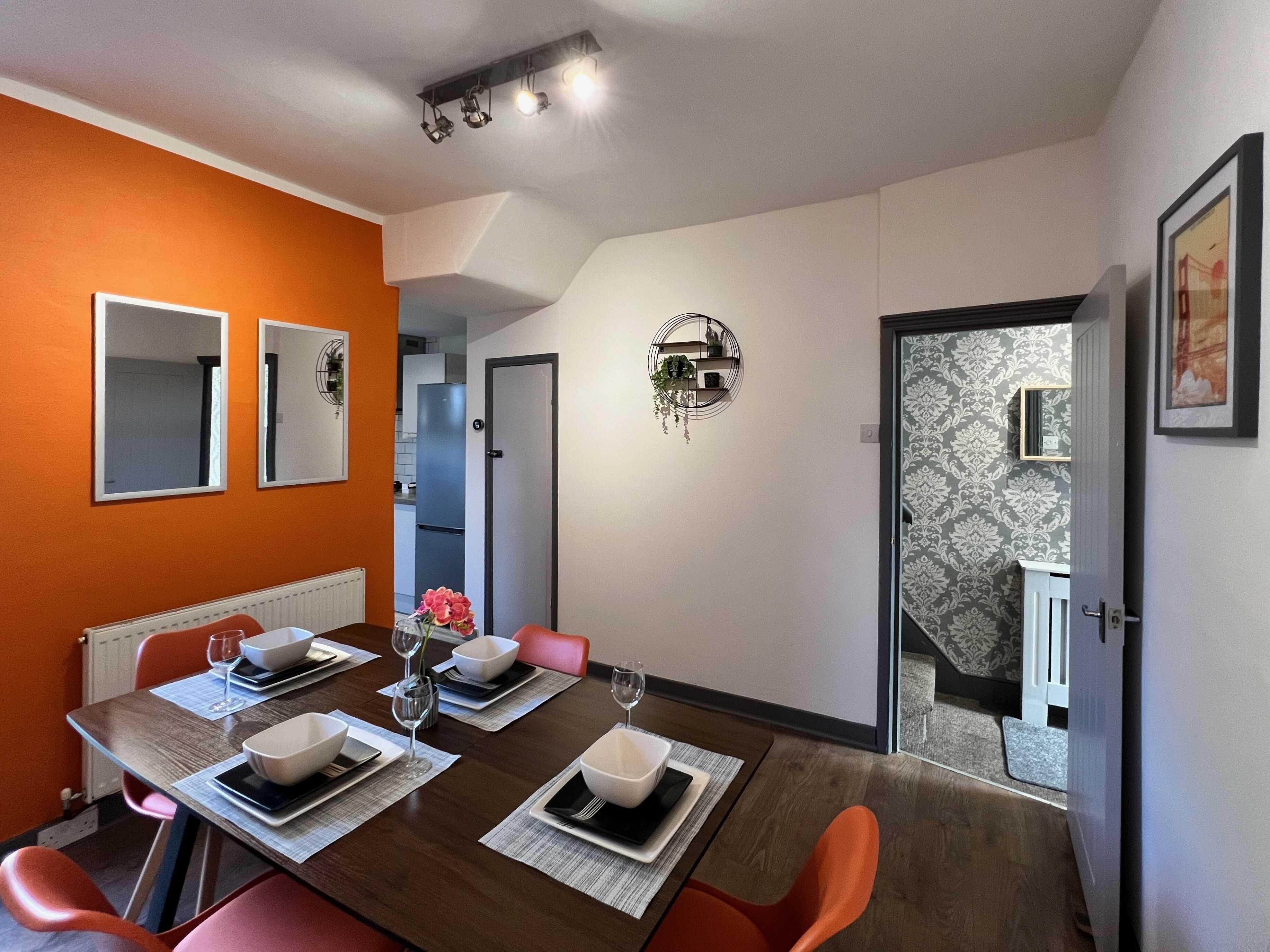 Family Townhome | Dining room