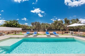 Seasonal outdoor pool - 3619 Trulli Contecavallo by Perle di Puglia (Latiano)