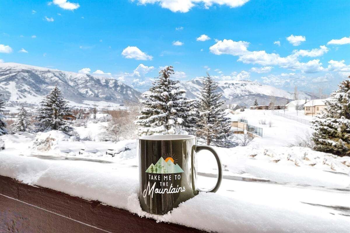 Vista des de l'allotjament