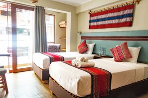 パノラミック ダブルまたはツインルーム | デスク、アイロン / アイロン台、WiFi (無料)