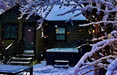 Downtown cottage with hot tub and fenced yard