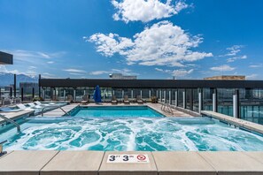Beheizter Pool