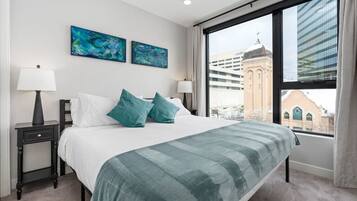 1 soveværelse, skrivebord, strygejern/strygebræt, gratis Wi-Fi