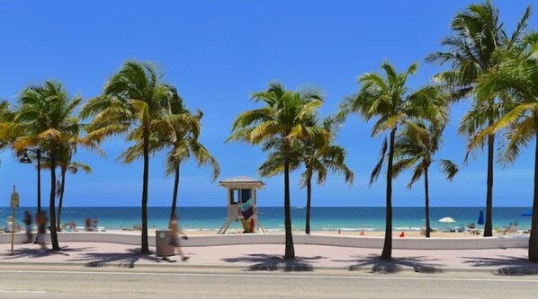 Camastros y toallas de playa 