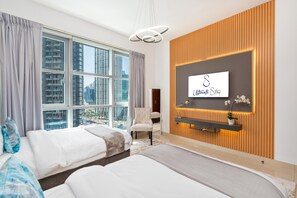 1 bedroom, in-room safe, iron/ironing board, free WiFi