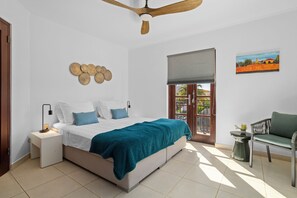 2 bedrooms, in-room safe, iron/ironing board, WiFi