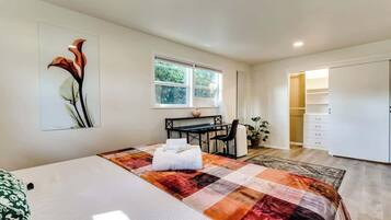 2 chambres, accès au Wi-Fi (inclus), literie fournie