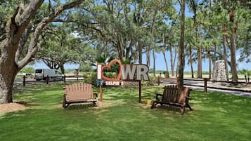 Overnatningsstedets område