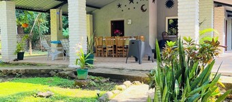 An Encounter with Nature .  3 minutes walk  to the beach, private home.