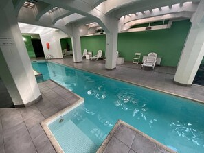 Apartment, 1 Schlafzimmer, barrierefrei, Raucher | Pool | Innenpool