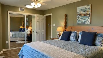 2 bedrooms, iron/ironing board, travel crib, WiFi