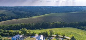 Aerial view - 100 Acre Relaxing Retreat Near ARK- The Woodlands (Williamstown)