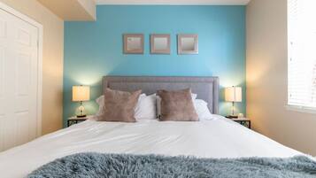 5 bedrooms, iron/ironing board, travel crib, free WiFi