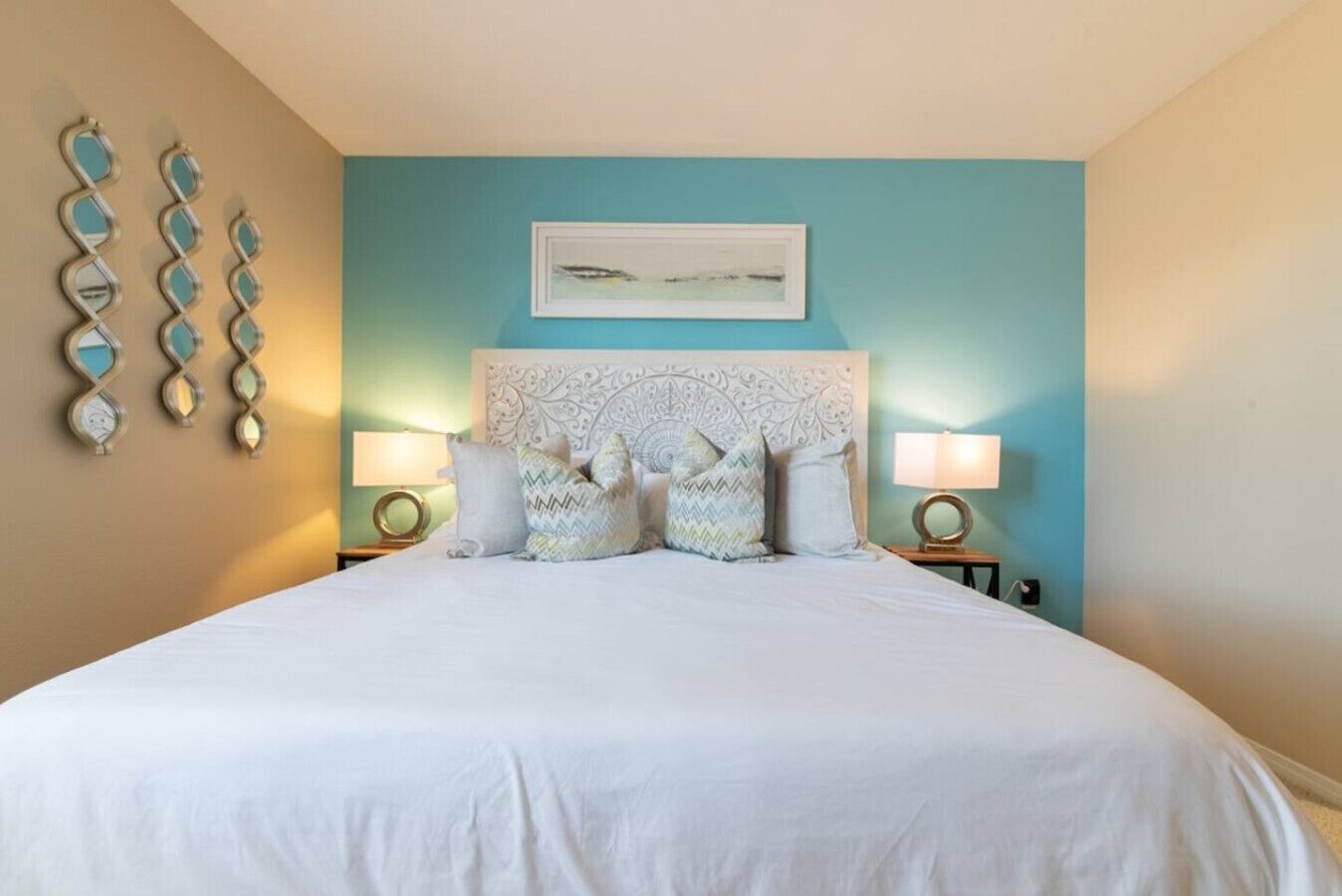 5 bedrooms, iron/ironing board, travel crib, free WiFi