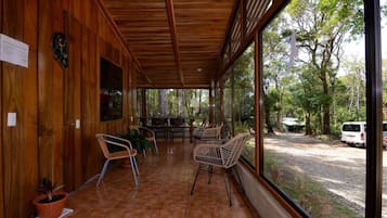 Facciata della struttura