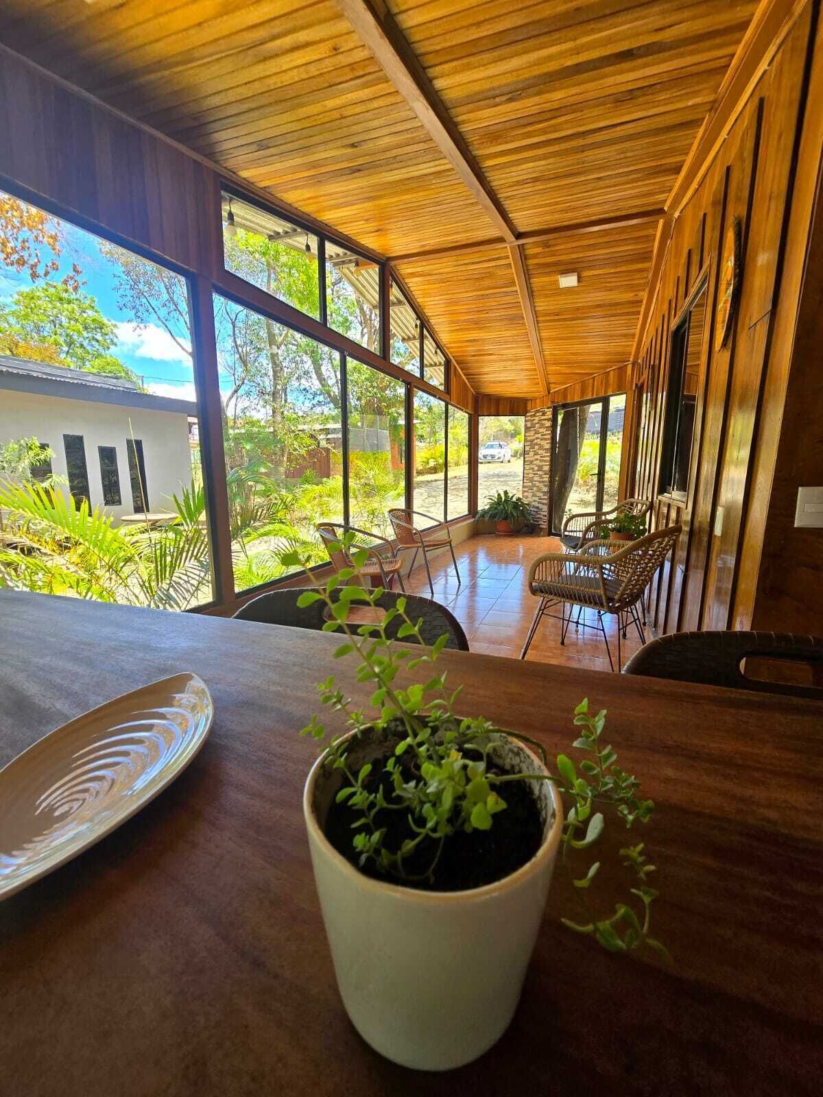 Family Cabin | Private kitchen | Fridge, microwave, stovetop, toaster