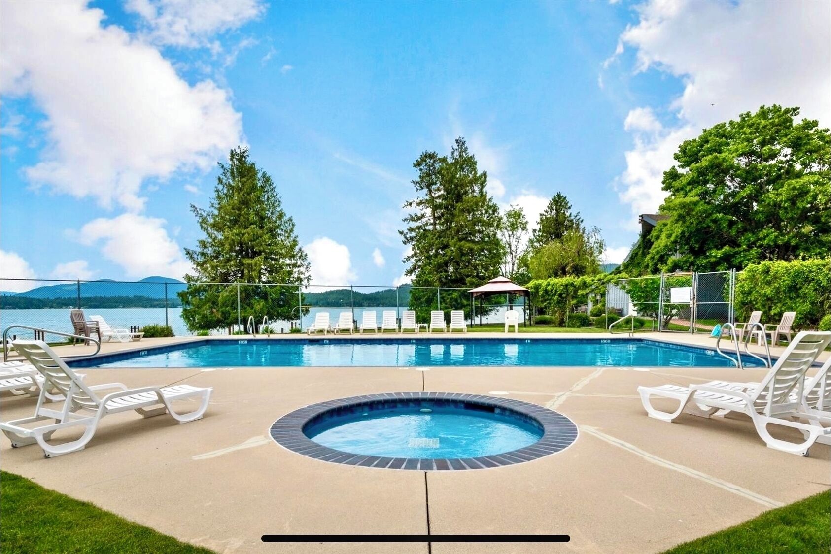 Alberca al aire libre 