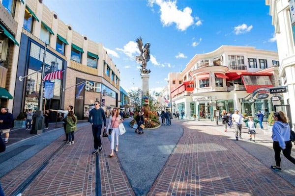 The Grove Outdoor Mall in Los Angeles near the listing