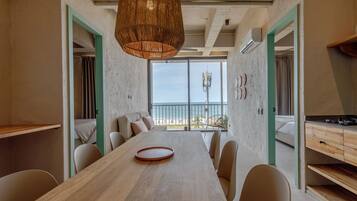 Premium Apartment | Living area | 43-inch Smart TV with digital channels, Netflix, streaming services