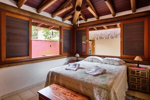 5 bedrooms, desk, iron/ironing board, free WiFi - Praia de Itamambuca - Bali House (Ubatuba)