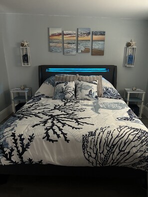 1 chambre, fer et planche à repasser, Wi-Fi gratuit, draps fournis