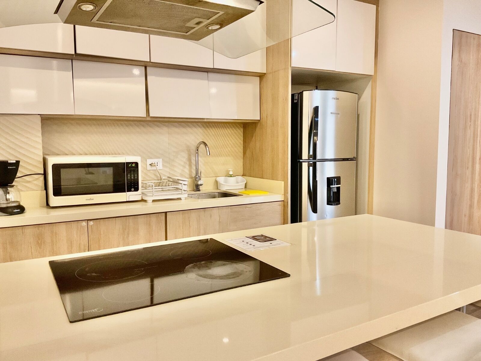 Luxury Apartment, 2 Bedrooms | Private kitchen | Fridge, microwave, stovetop, dishwasher