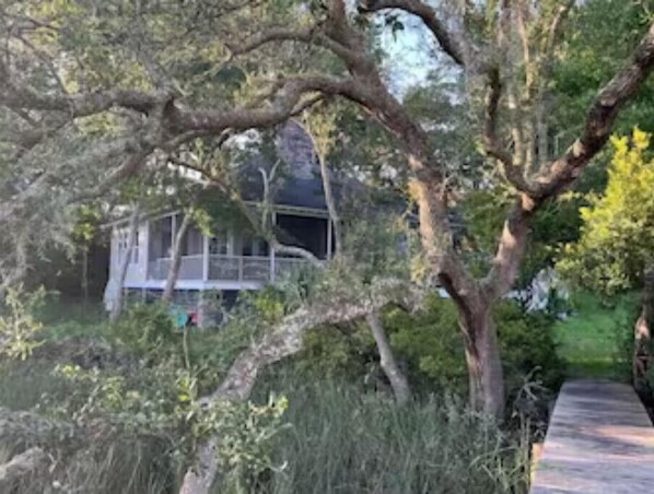 Property grounds - House with private deep water dock-for >29 nights, 50% discount (Johns Island)