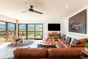 Smart TV, caminetto, monitor per computer