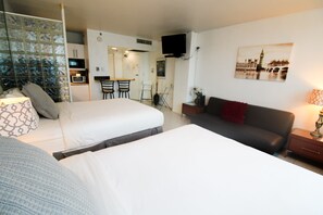 Iron/ironing board, free WiFi, bed sheets