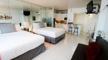 Fer et planche Ă  repasser, Wi-Fi gratuit, draps fournis