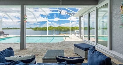 Heaven Found! Stunning River Views & Pool - Villa Island Sunset - Roelens Vacations