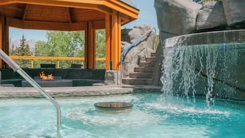 Piscina a la terrassa superior