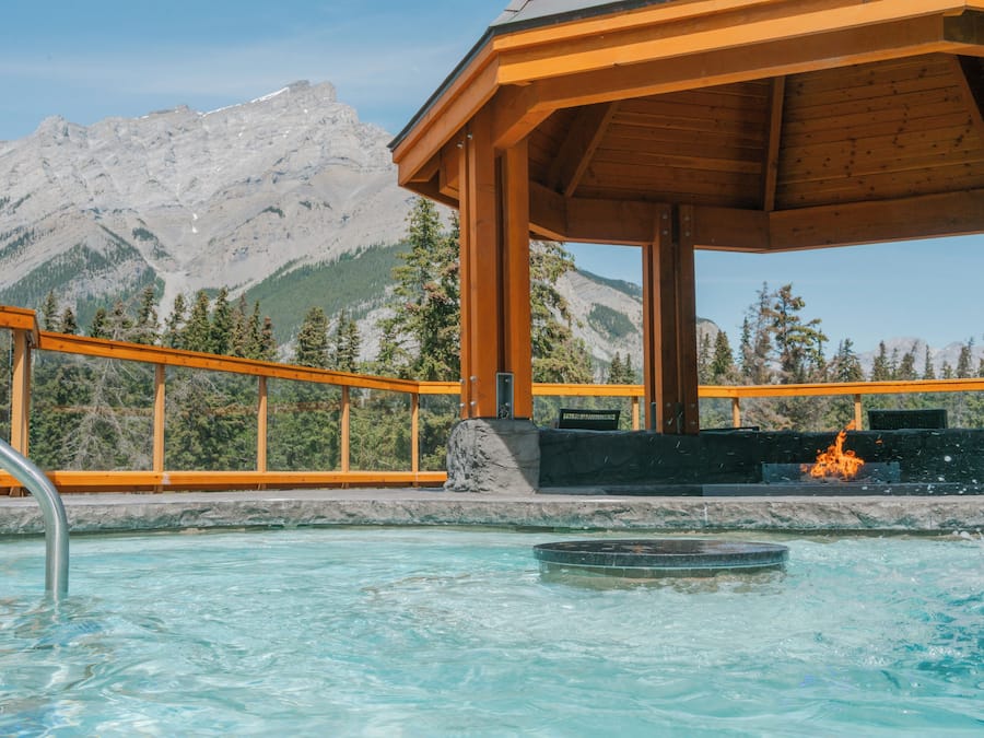 Piscina en la azotea