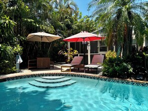 Außenpool, beheizter Pool