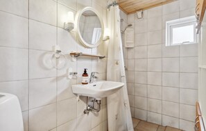 Shower, hair dryer