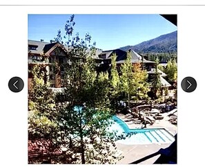 Pool - Cozy ski retreat with gondola located in front and across from Harrah’s casino.  (South Lake Tahoe)
