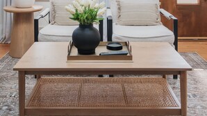 Smart-TV og peis
