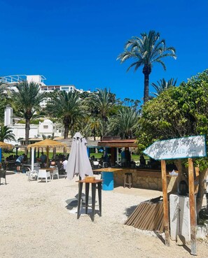 Outdoor dining - Sol Mediterráneo - Palm Beach Four-1 (Villajoyosa/Vila Joiosa, La)