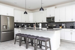 Fridge, microwave, oven, stovetop - Home away from Home | Private Pool (Davenport)