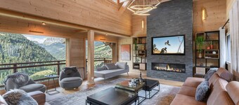 Brand new chalet with 6 bedrooms and 6 bathrooms, hot tub and sauna