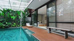 Outdoor pool - Kalino Villa by Betterplace (Canggu)