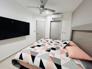 Strykejern/-brett, wi-fi (inkludert) og sengetøy