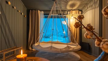 Huisje, 1 slaapkamer (Glass) | Uitzicht op strand/zee