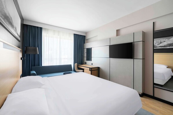 Rom – superior, ikke-røyk | Sengetøy av topp kvalitet, minibar, safe på rommet og skrivebord